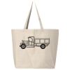 25L Jumbo Canvas Tote Thumbnail