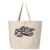 25L Jumbo Canvas Tote Thumbnail