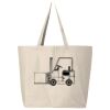 25L Jumbo Canvas Tote Thumbnail