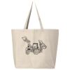 25L Jumbo Canvas Tote Thumbnail