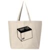 25L Jumbo Canvas Tote Thumbnail