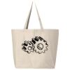 25L Jumbo Canvas Tote Thumbnail