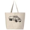 25L Jumbo Canvas Tote Thumbnail